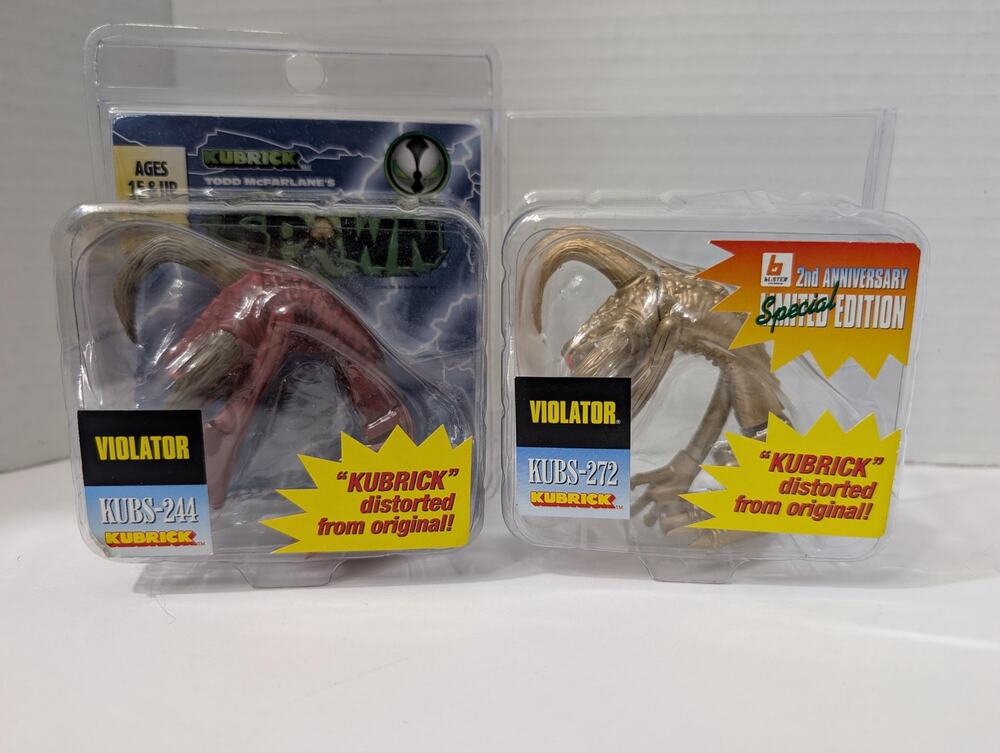 Todd McFarlane Spawn Violator Kubrick Figure Set Limited Special Edition
